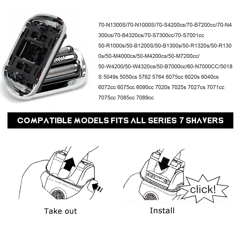 Braun Series 7 73S 70-N1300S 7 - Electric Shaver Rotary incelemesi ve fiyatı