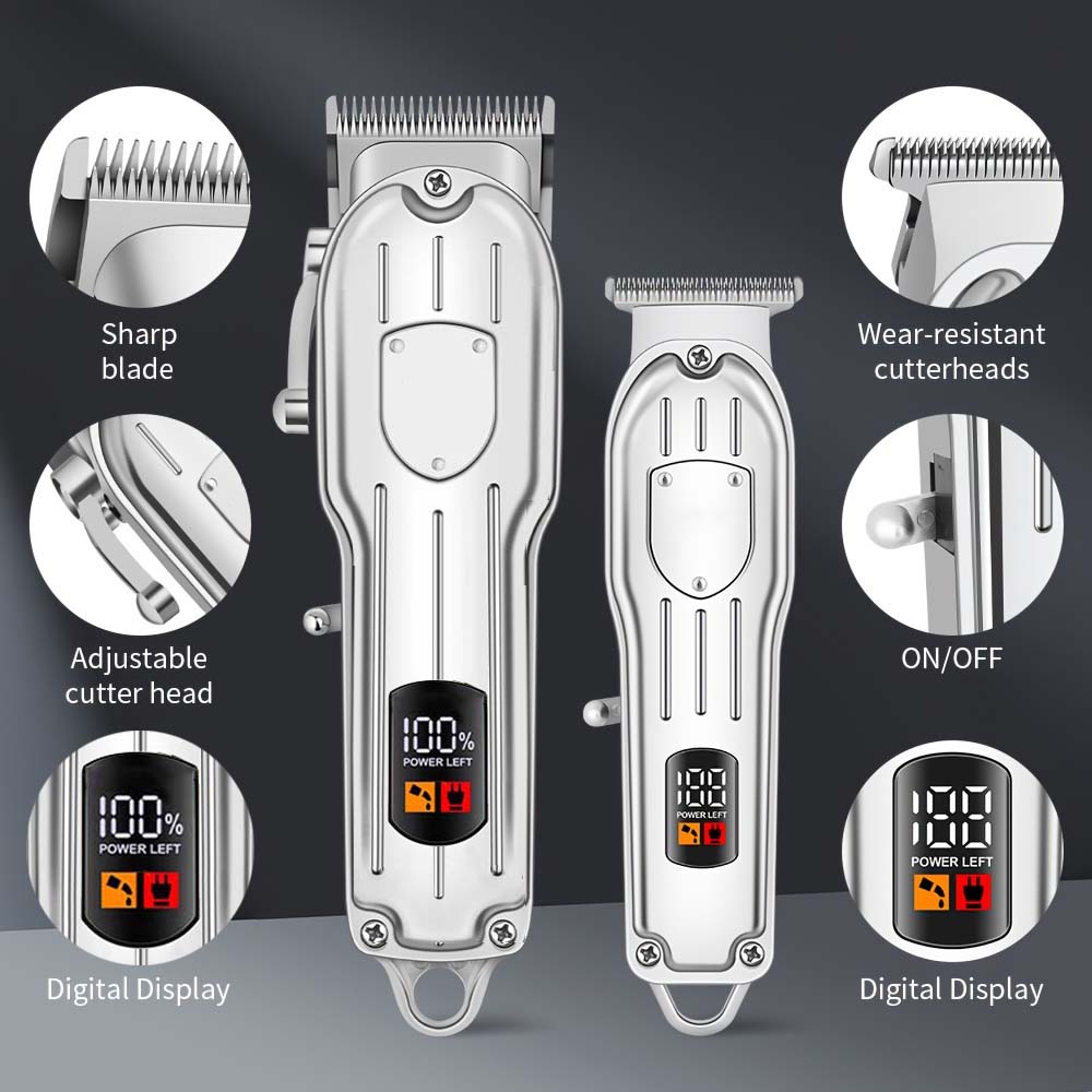 LCD Ekranlı Profesyonel Saç Ke - Electric Shaver Rotary incelemesi ve fiyatı