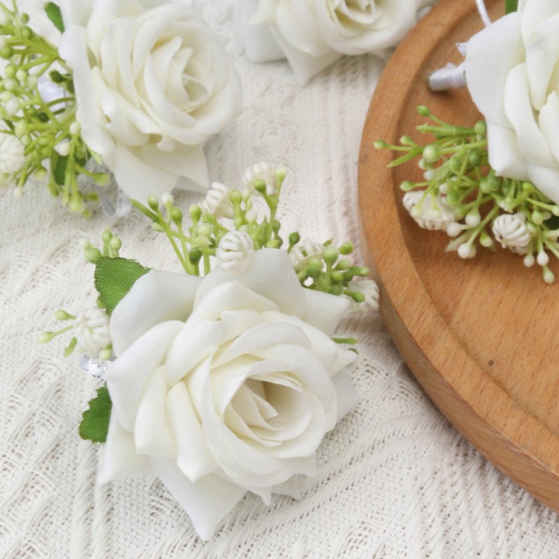 6 adet/takım Yaka Çiceği Erkek - Men'S Grooming For Wedding incelemesi ve fiyatı