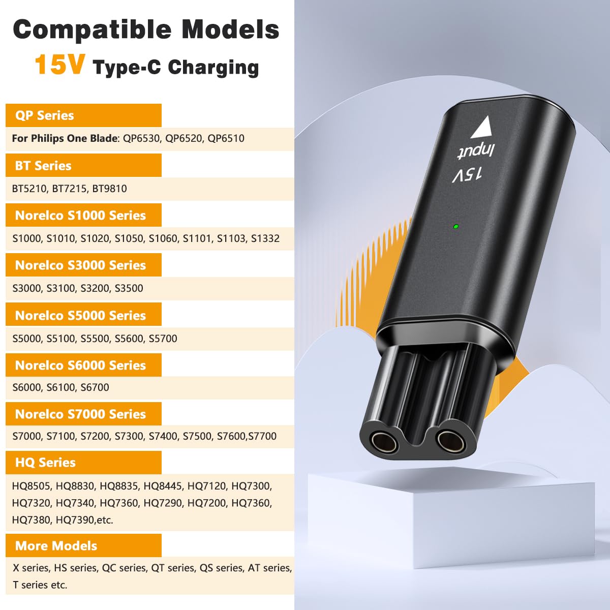 Brangdy 15 V HQ8505 Tip-C Tıra - Electric Shaver Rotary incelemesi ve fiyatı