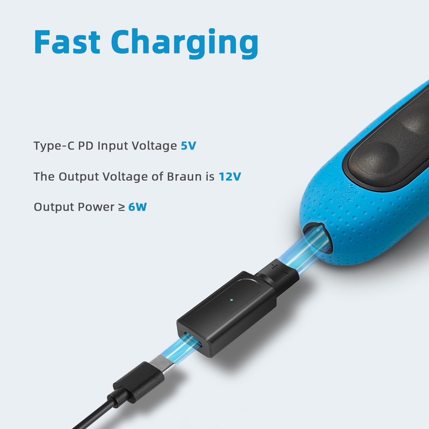 Brangdy 12 V Tip-C Tıraş Makin - Electric Shaver Rotary incelemesi ve fiyatı